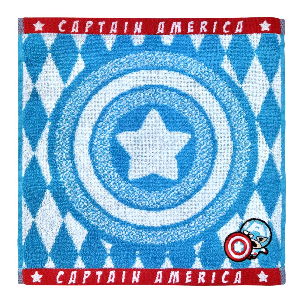 MARVEL マーベル ワンポイント刺繍タオル