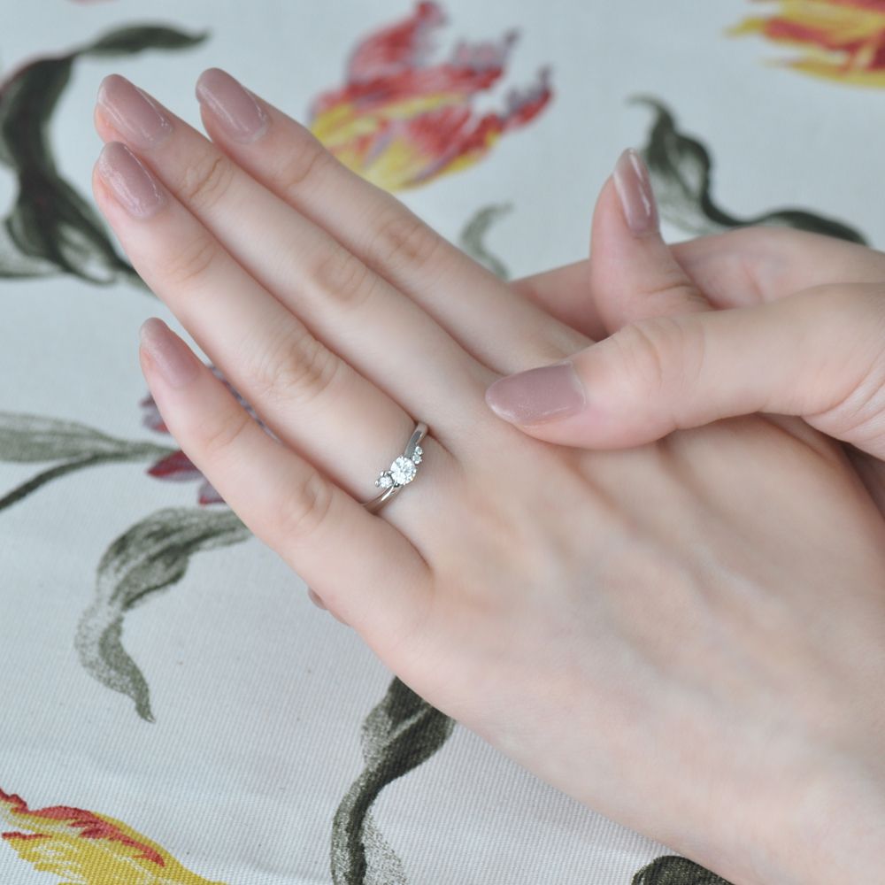 【受注生産】ミッキーマウスエンゲージリング