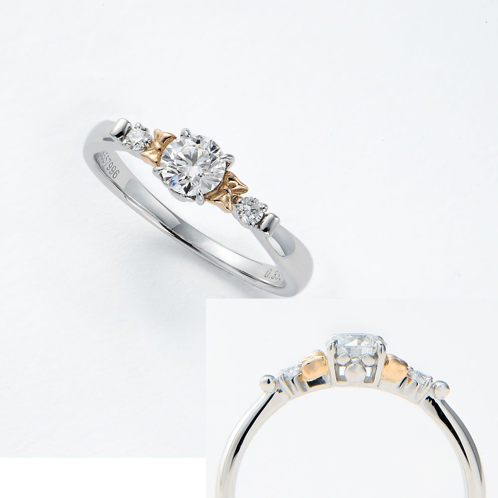 【受注生産】ミニーマウスエンゲージリング