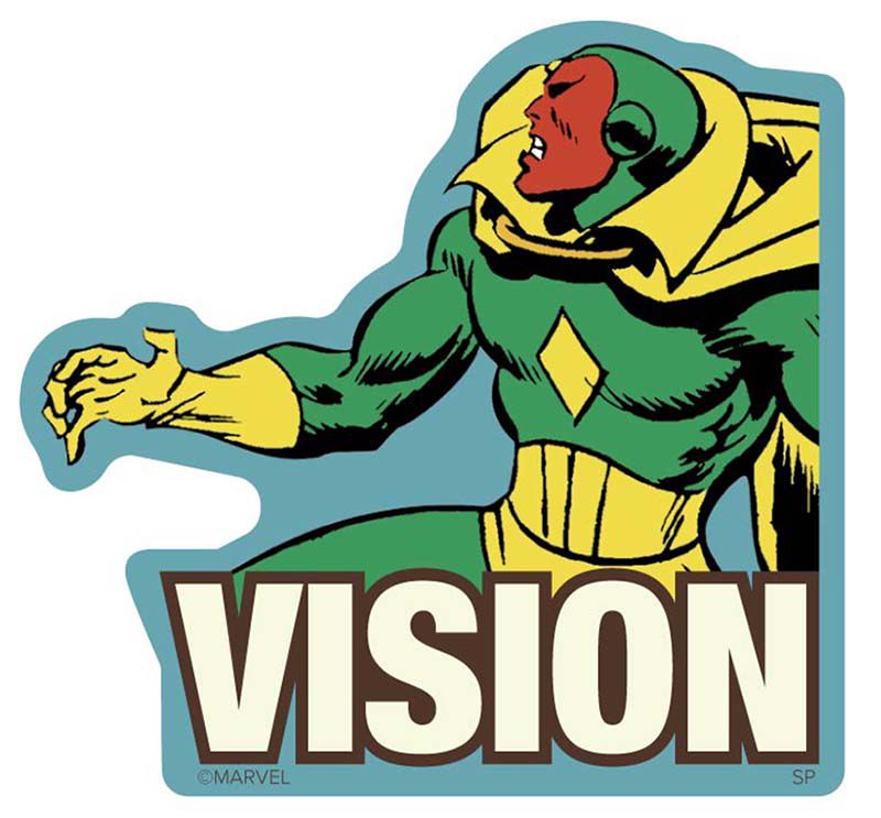 MARVEL マーベル キャラクターステッカー B