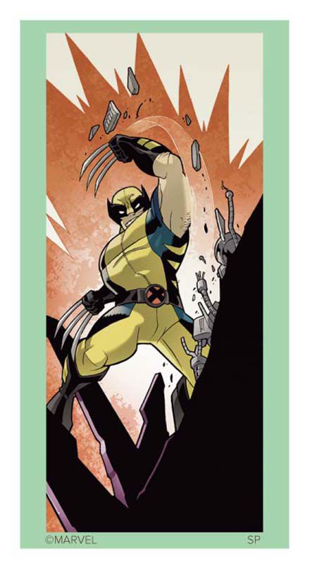 MARVEL マーベル キャラクターステッカー ウルヴァリン/サイクロプス