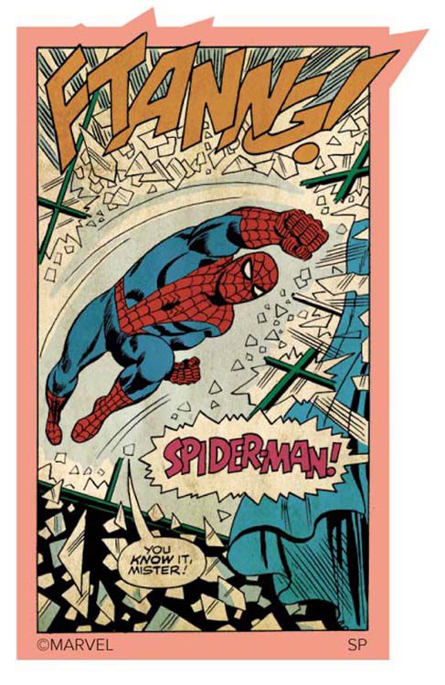 公式 ショップディズニー Marvel マーベル キャラクターステッカー スクエアデザイン