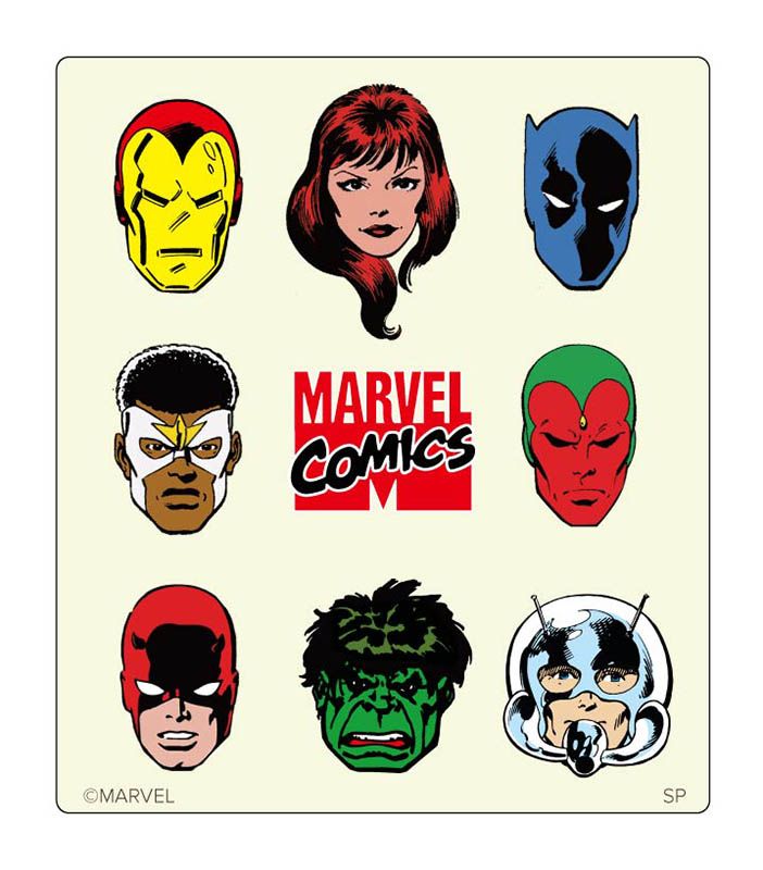 MARVEL マーベル キャラクターステッカー スーパーヒーローズ