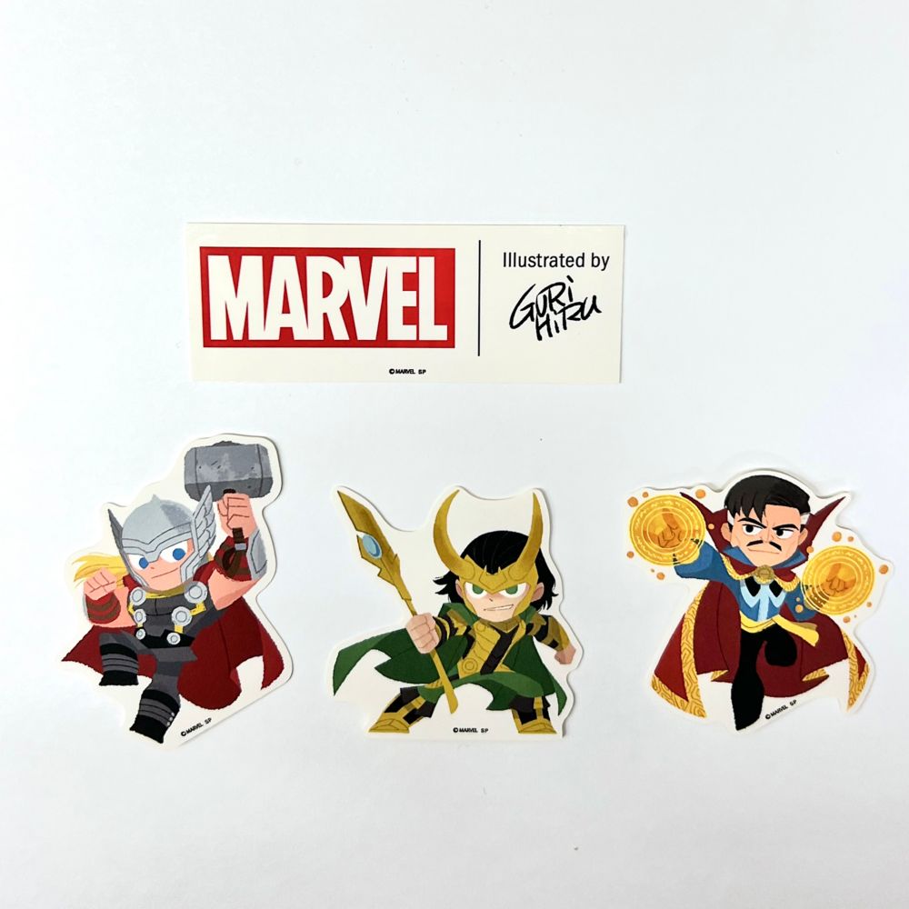 MARVEL マーベル ステッカーセット グリヒル
