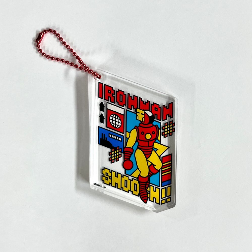 MARVEL マーベル アクリルキーホルダー グラフレックス