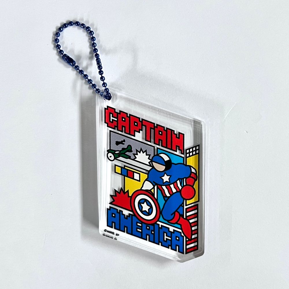 MARVEL マーベル アクリルキーホルダー グラフレックス