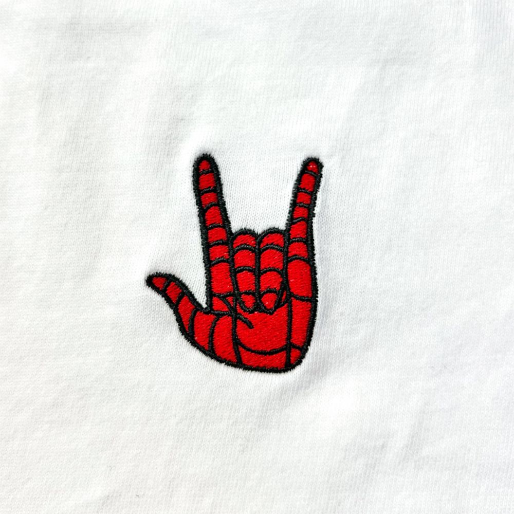 MARVEL スパイダーマン Ｔシャツ  ノー・ウェイ・ホーム ハンドサイン