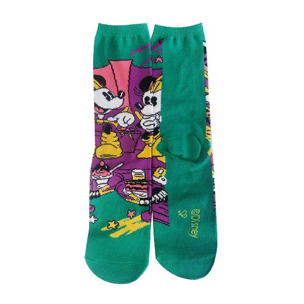 ノスタルジカ キャラクター ハイソックス ミッキー&ミニー