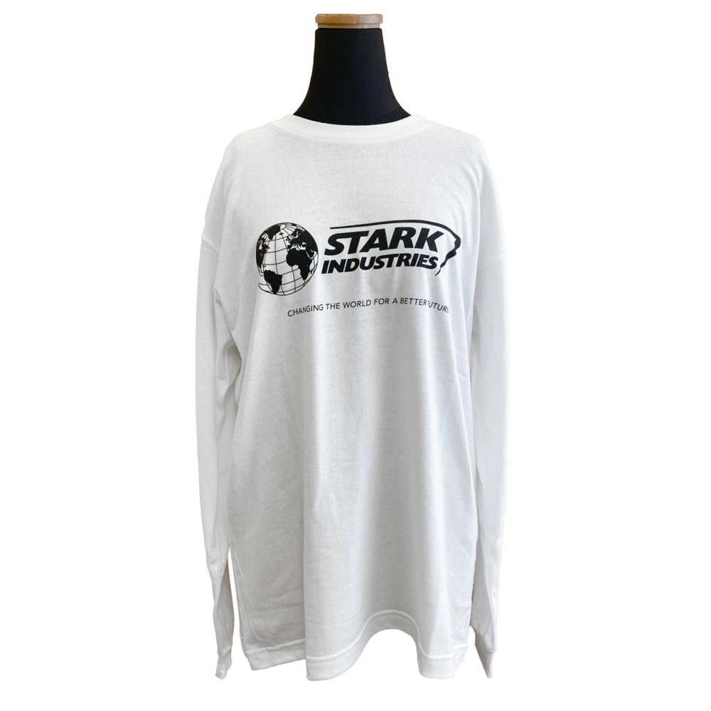 MARVEL スターク・インダストリーズ ロゴ ロングスリーブＴシャツ