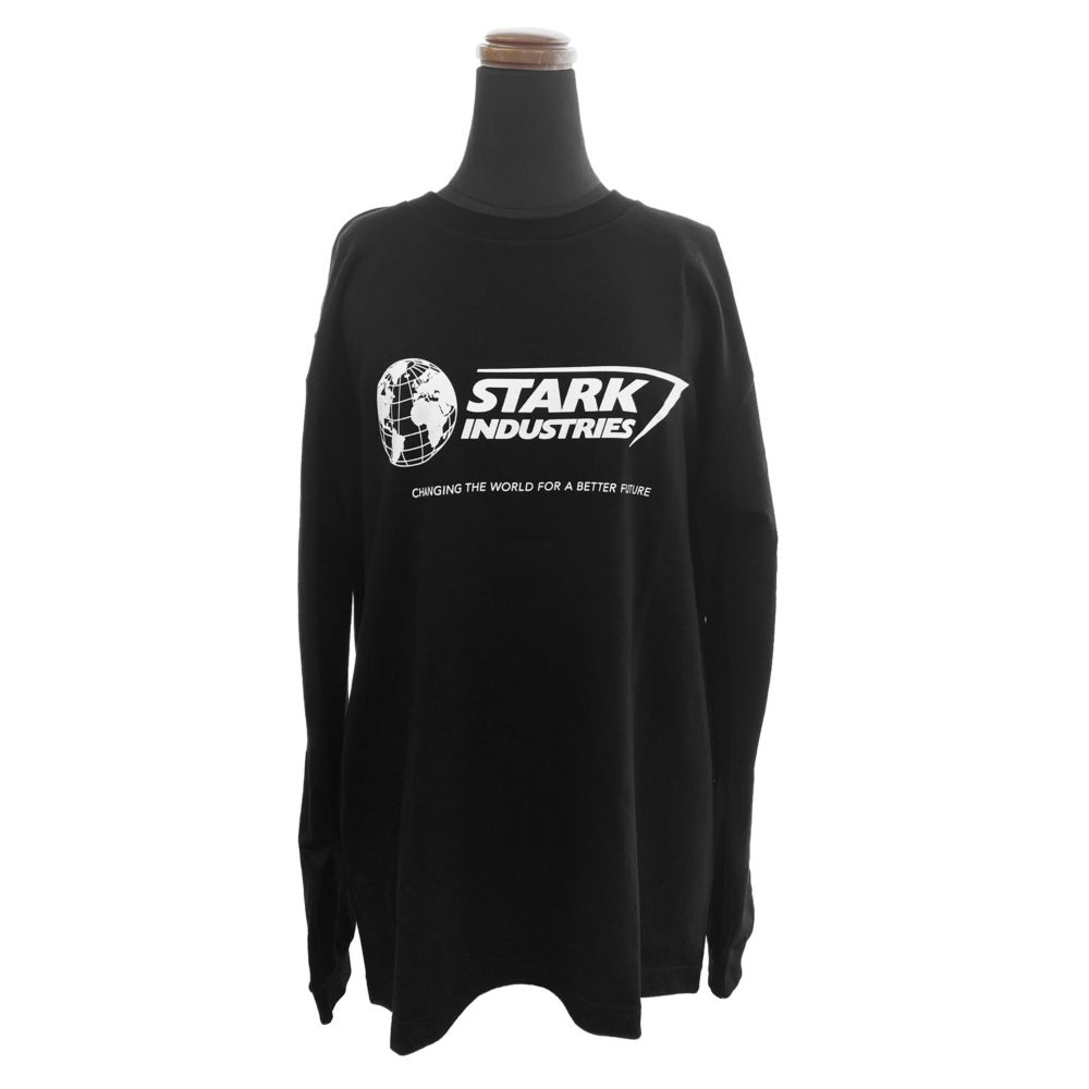 MARVEL スターク・インダストリーズ ロゴ ロングスリーブＴシャツ