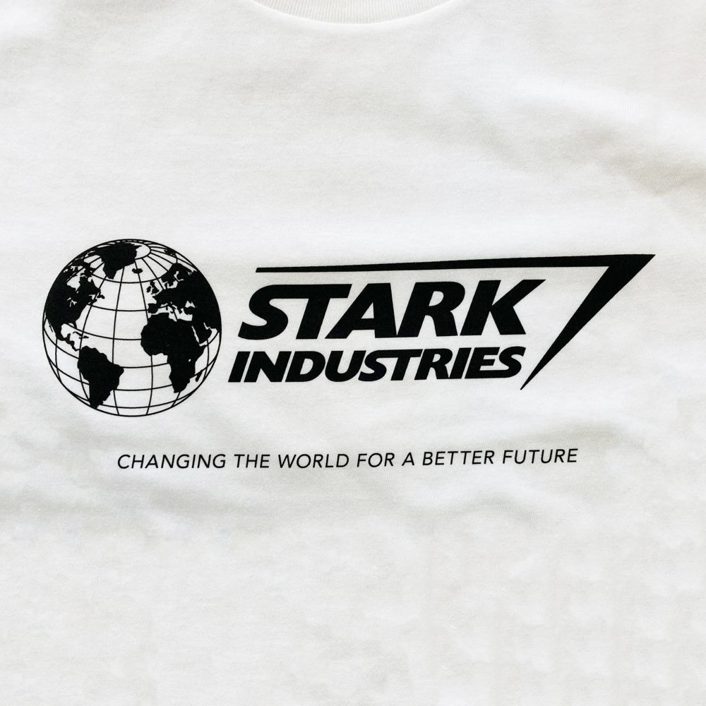 MARVEL スターク・インダストリーズ ロゴ ロングスリーブＴシャツ
