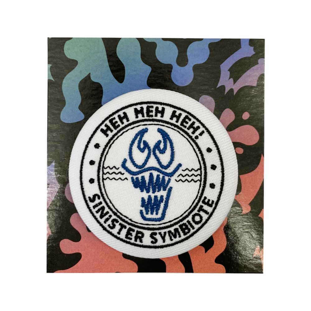 MARVEL 刺繍缶バッジ  スパイダーマン/ヴェノム