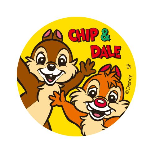 ディズニー 缶バッジ フェイス ロゴ