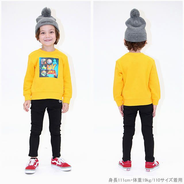 【ベビードール】トイ・ストーリー レンチキュラートレーナー 4534K / 見る角度で柄が変わる ベビーサイズ キッズ トップス 長袖 トレーナー