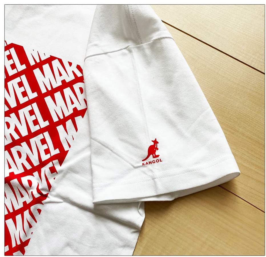 MARVEL &times; KANGOL パターンＴシャツ