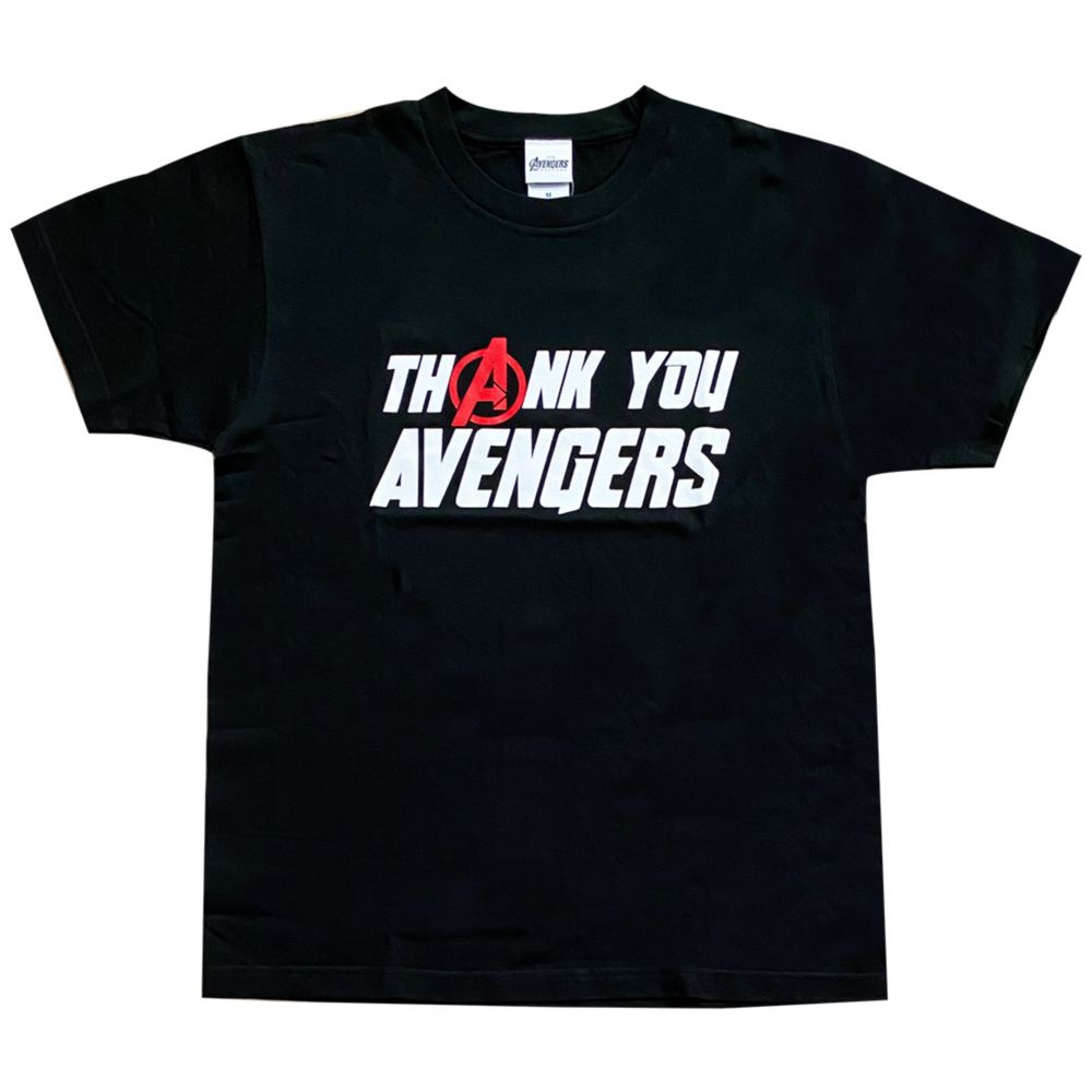 MARVEL マーベル アベンジャーズ メッセージＴシャツ