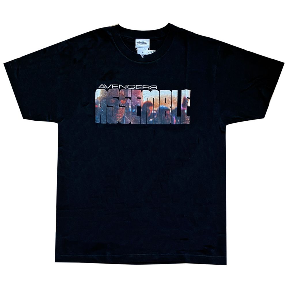MARVEL マーベル アベンジャーズ メッセージＴシャツ