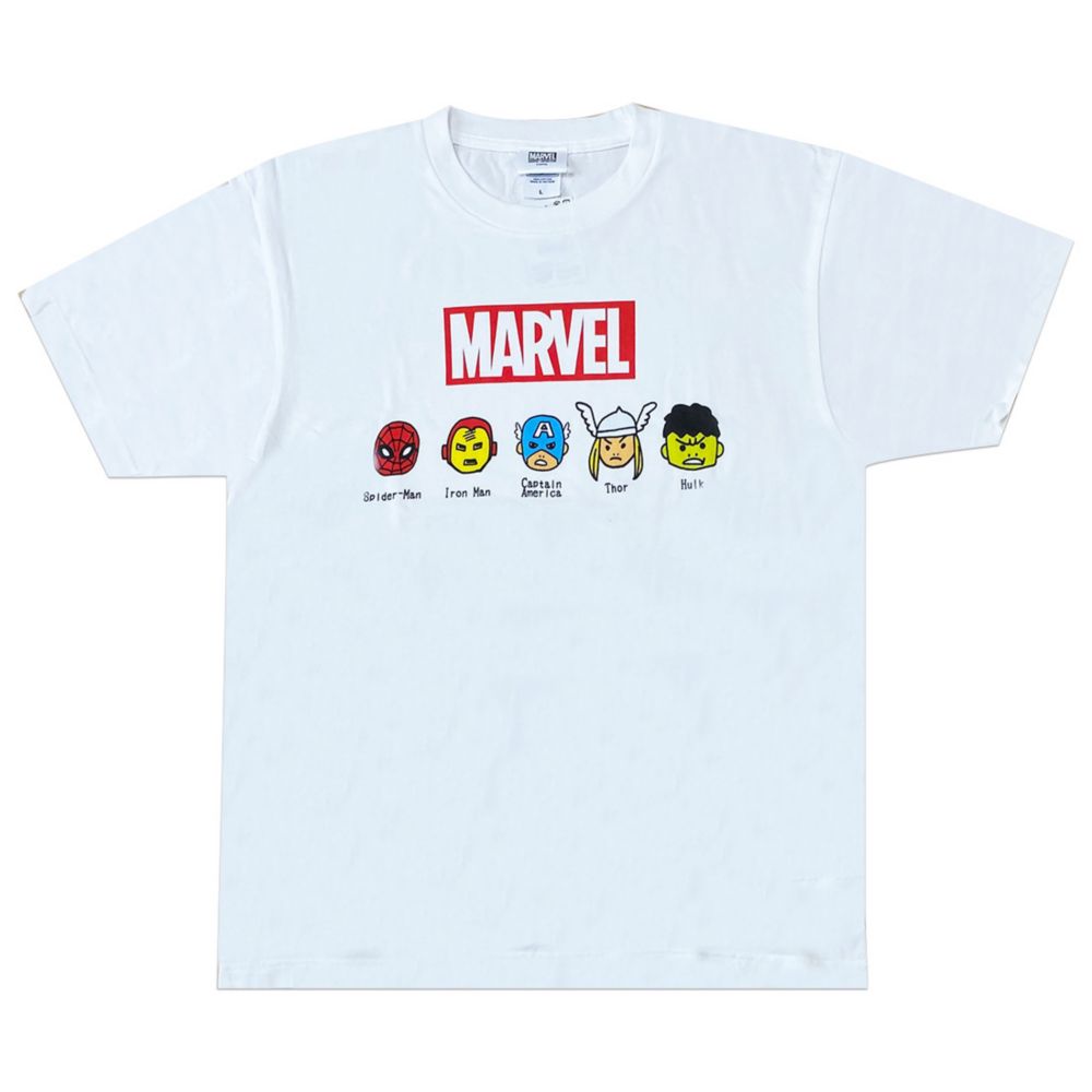 公式 ショップディズニー Marvel マーベル ヒーローズ イラスト ｔシャツ