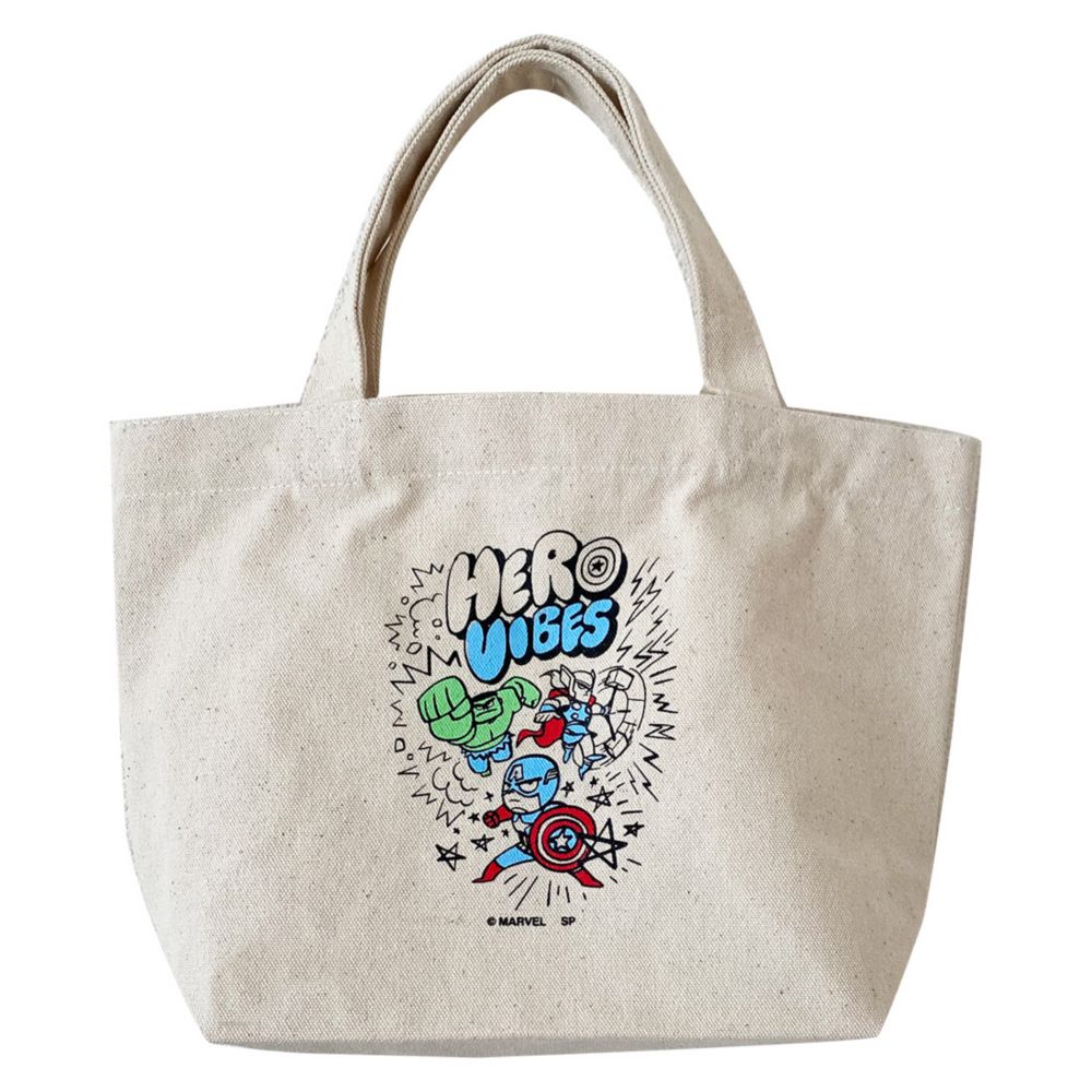MARVEL マーベル 手書き風ランチバッグ