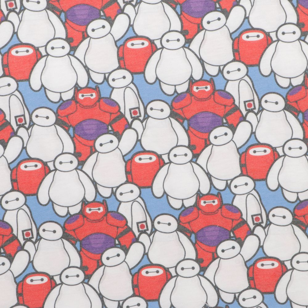 ディズニーキャラクター 総柄Ｔシャツ ベイマックス いっぱい