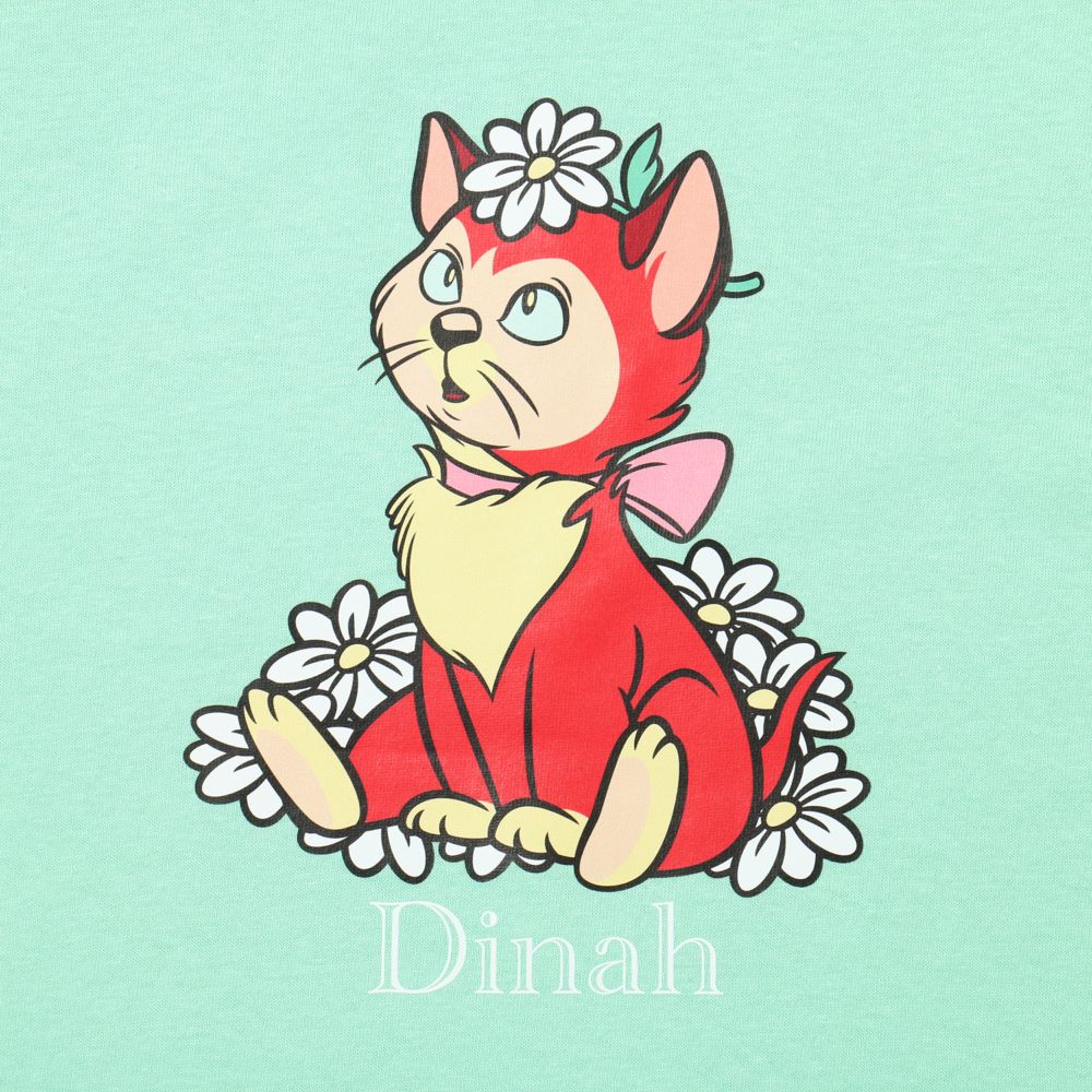 ディズニー アリス ダイナ Ｔシャツ お花