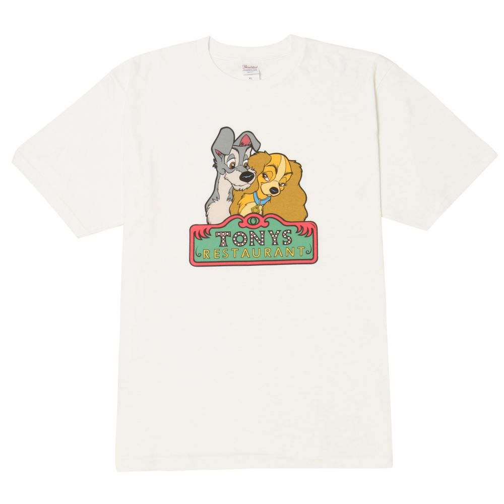 【公式】ディズニーストア.jp | ディズニー わんわん物語 Ｔシャツ レストラン