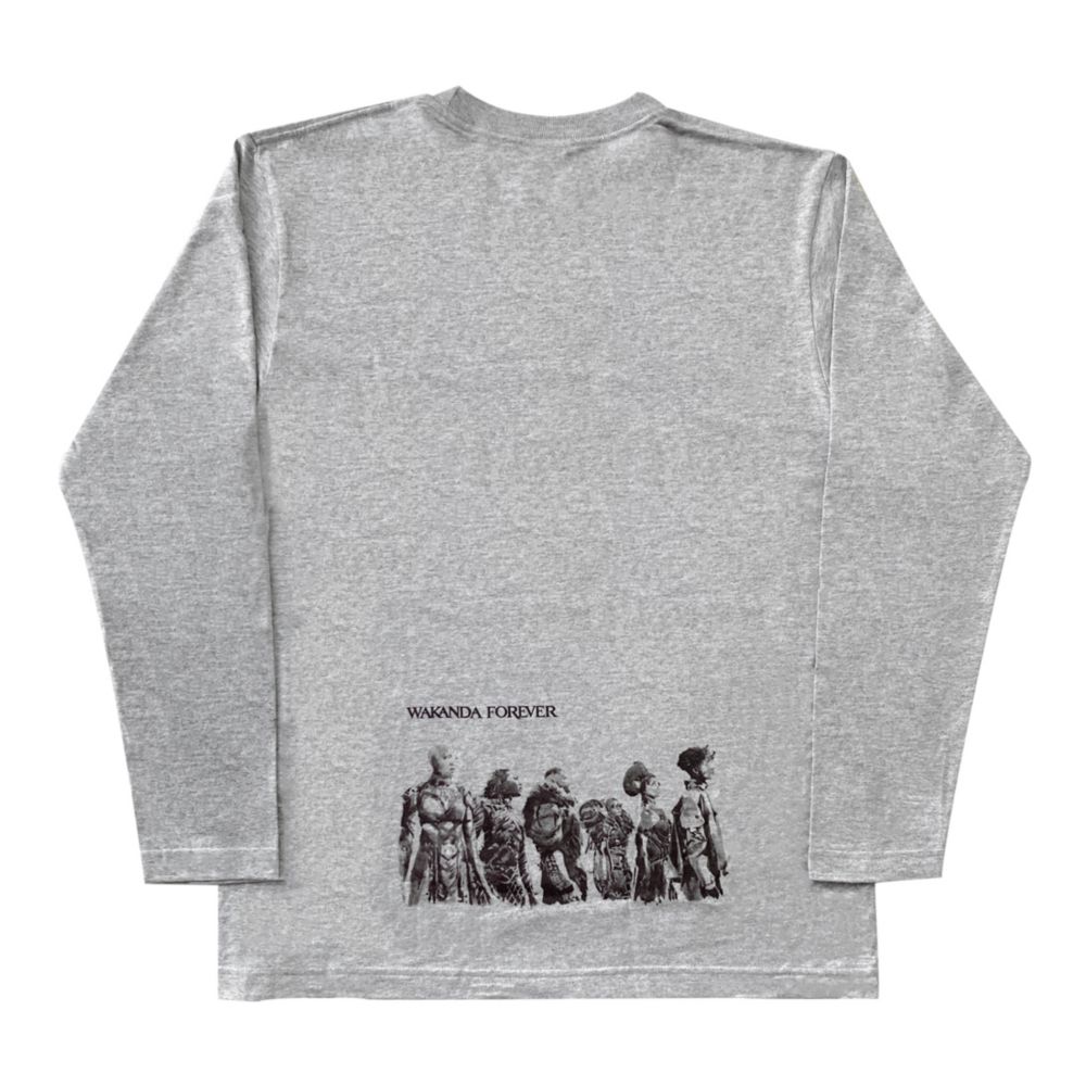 MARVEL ブラックパンサー ロングスリーブTシャツ 《ワカンダ・フォーエバー》