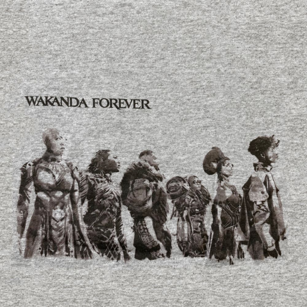 MARVEL ブラックパンサー ロングスリーブTシャツ 《ワカンダ・フォーエバー》
