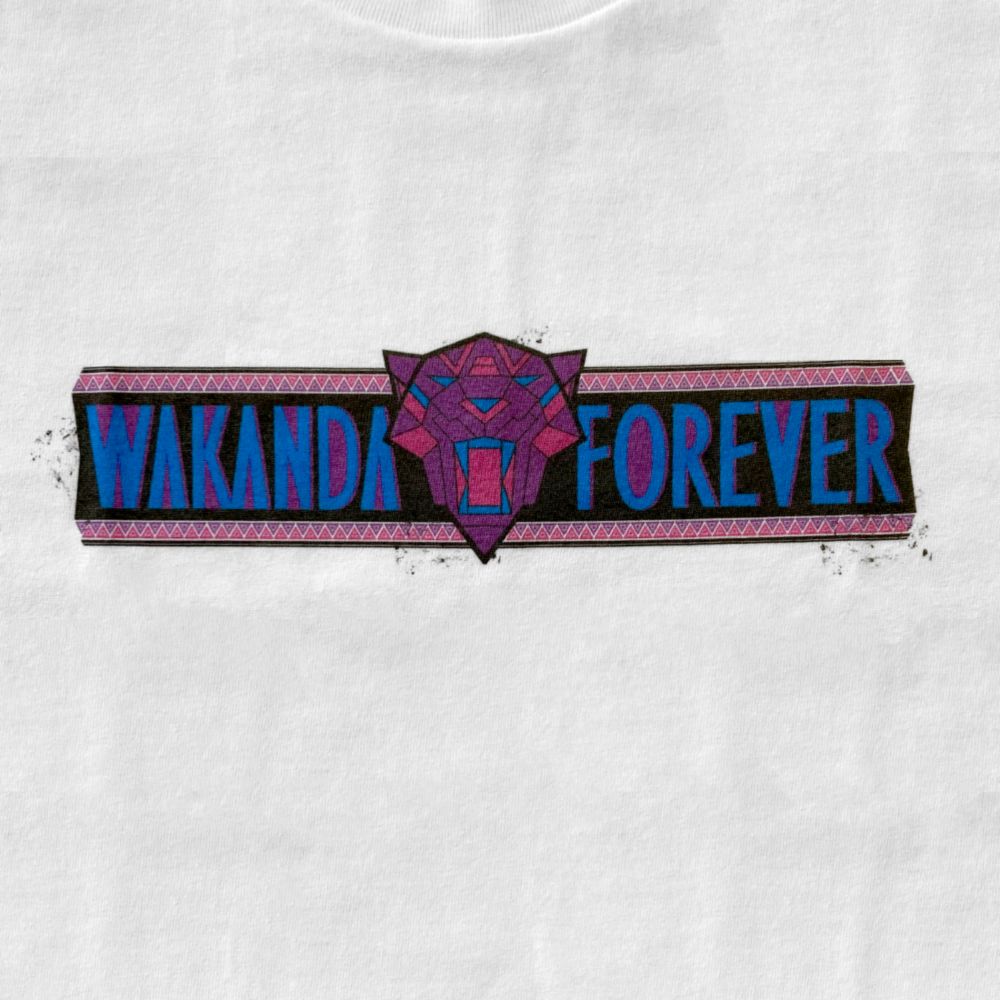 MARVEL ブラックパンサー ロングスリーブTシャツ ロゴ