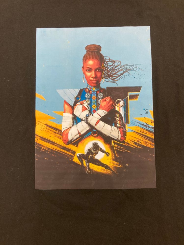 MARVEL ブラックパンサー ロングスリーブTシャツ シュリ