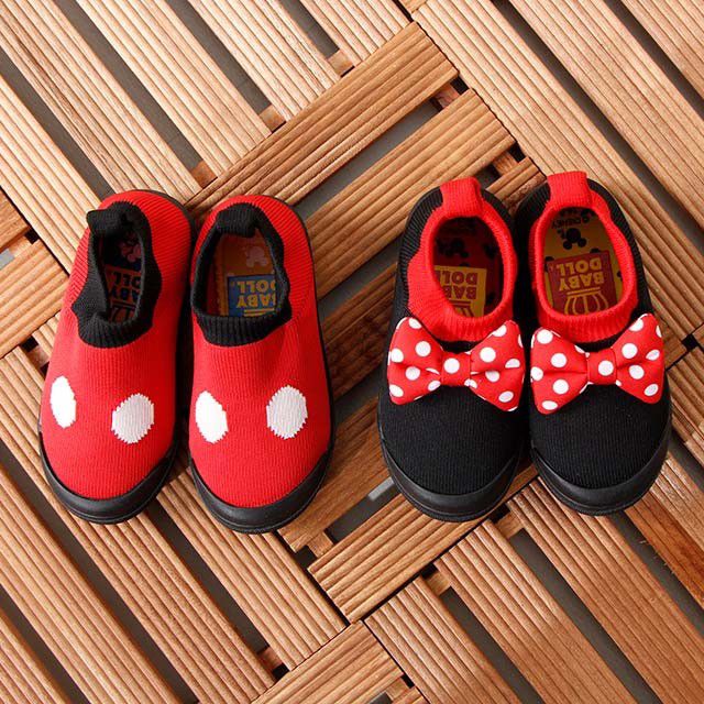 【ベビードール】ミニー ソックスシューズ 4581