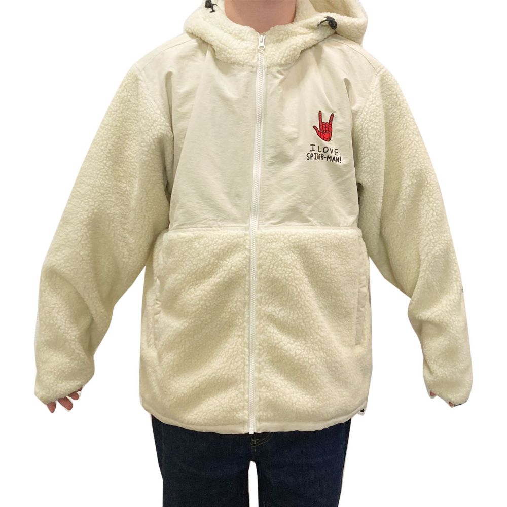 MARVEL スパイダーマン ボアフーディ