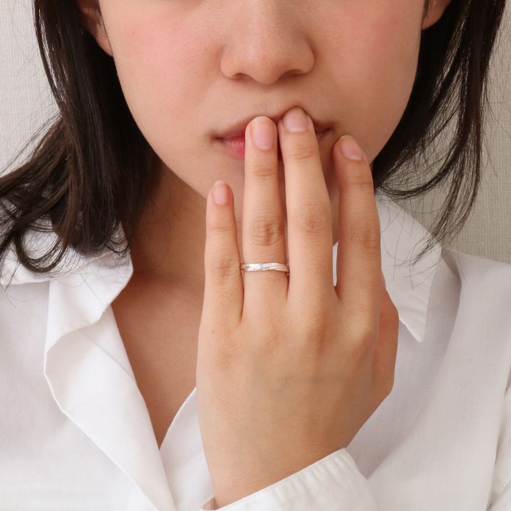 公式 ショップディズニー ザ キッス Di Sr2404cb ディズニープリンセス アリエル シルバー レディース リング