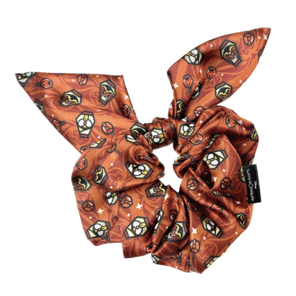 ディズニー ツイステッドワンダーランド アイコンプリント シュシュ