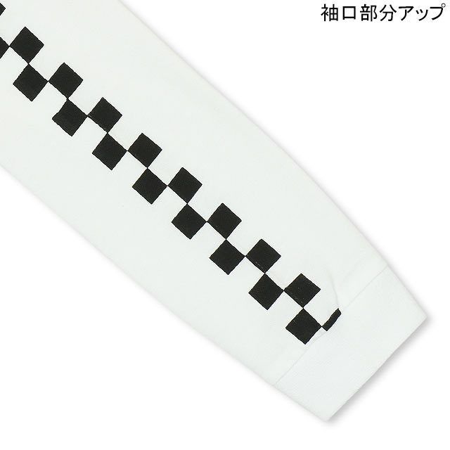 【ベビードール】カーズ 袖チェッカー総柄ロンT 4819K