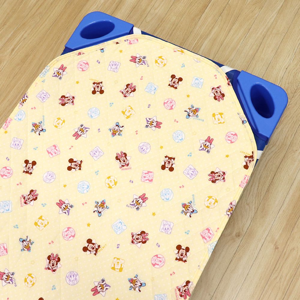 ミッキー＆フレンズ コットカバー キルト 裏面メッシュ ネームタグ付き 選べる3サイズ NZ8126-F/G/H