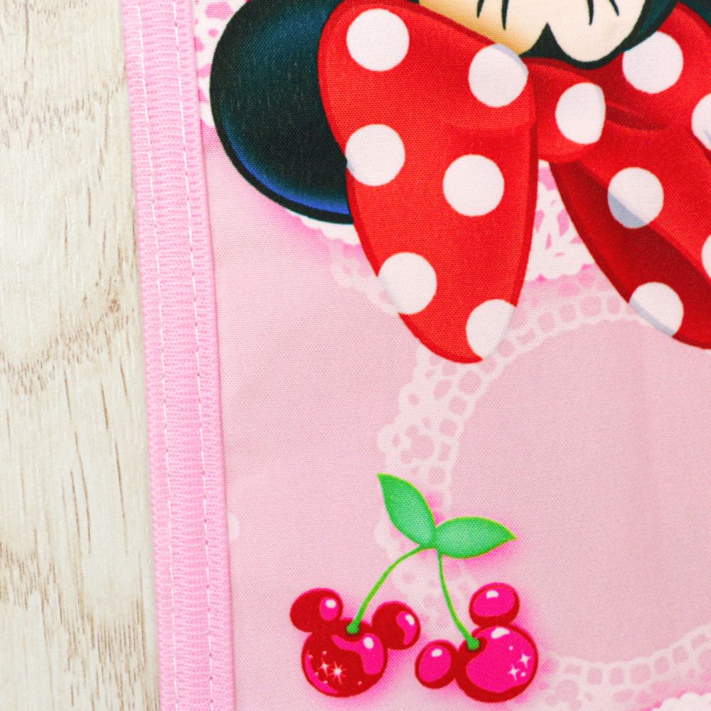 ミニー 防水 コットカバー 裏面防水 ピンク リボン レース ネームタグ付き 選べる3サイズ NZ8267-Q/R/S