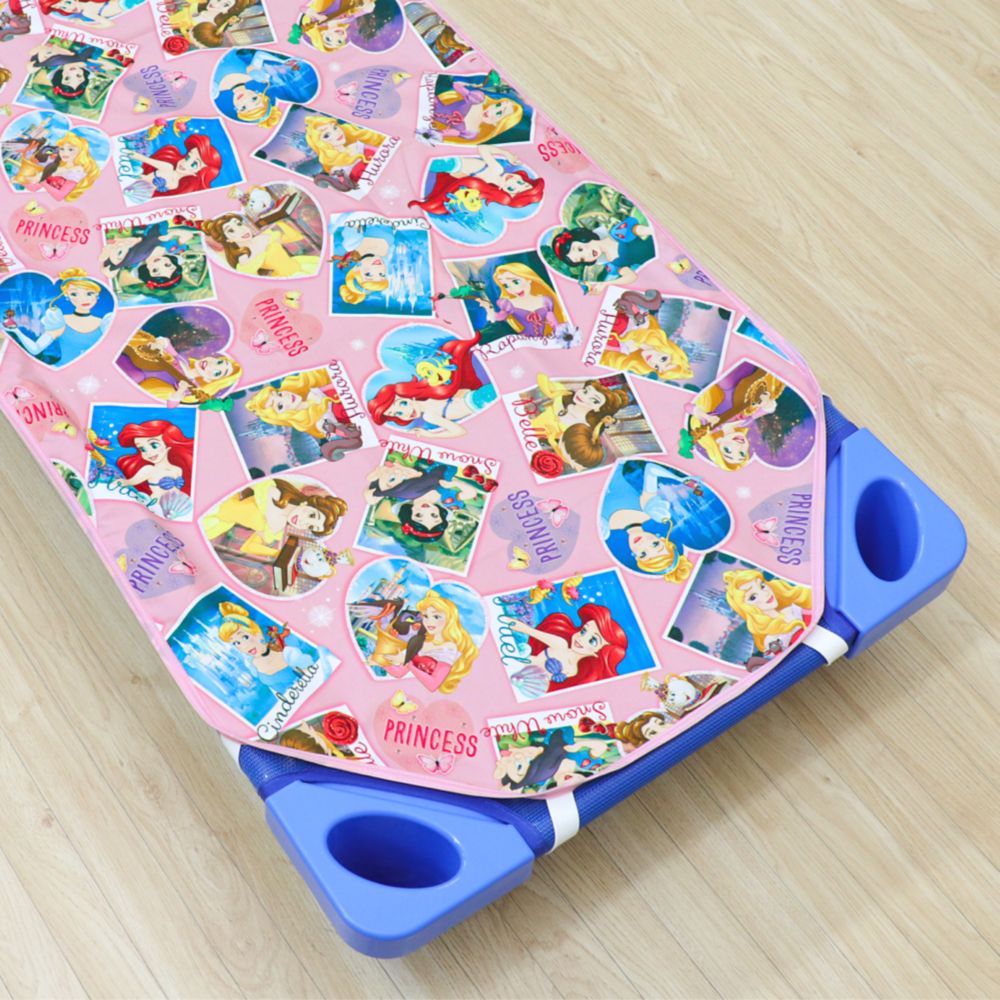 ディズニープリンセス アリエル ラプンツェル 防水 コットカバー 裏面防水 ネームタグ付き 選べる3サイズ NZ8281-Q/R/S