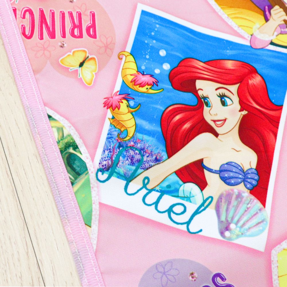 ディズニープリンセス アリエル ラプンツェル 防水 コットカバー 裏面防水 ネームタグ付き 選べる3サイズ NZ8281-Q/R/S