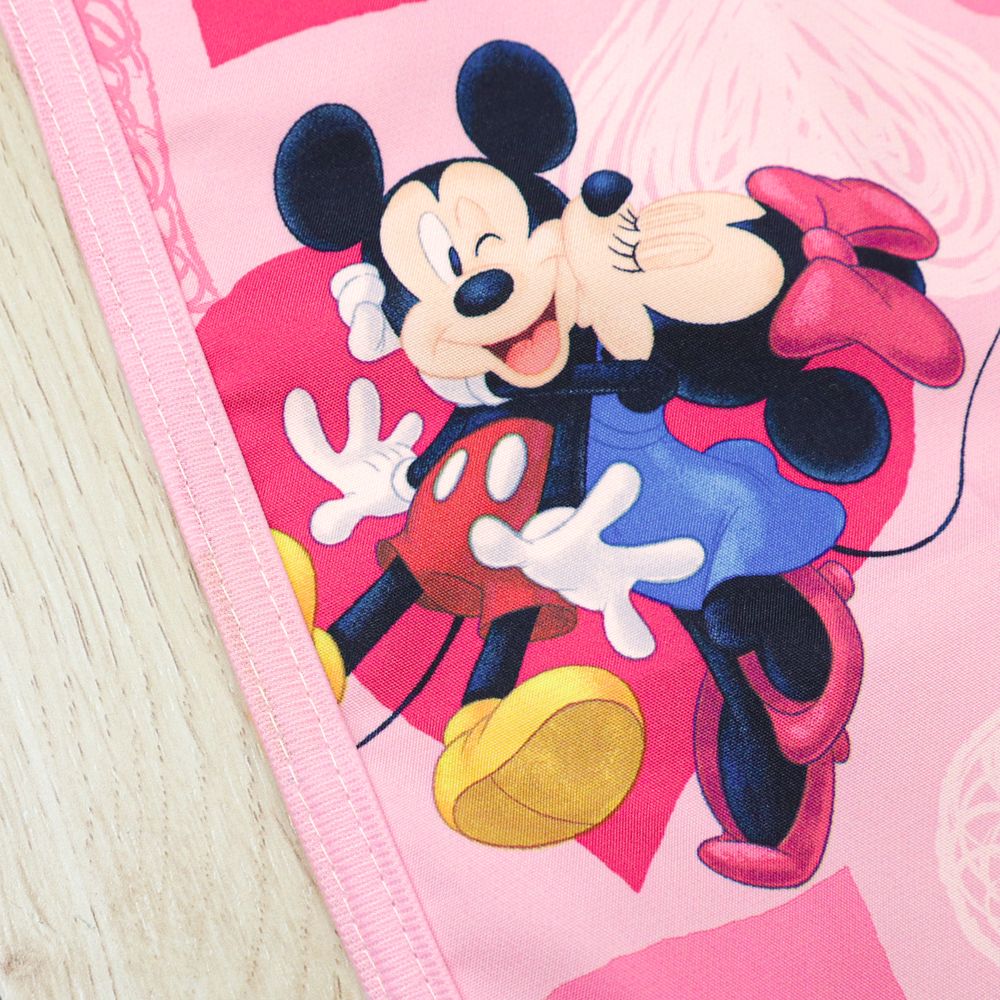 ミッキー ミニー ドナルド デイジー 防水 コットカバー 裏面防水 ハート ネームタグ付き 選べる3サイズ NZ8282-Q/R/S