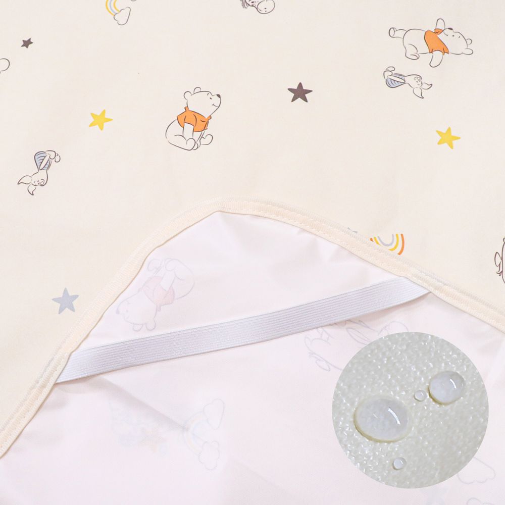 プー＆フレンズ 防水シーツ 選べる2サイズ 吸水加工 NZ3225-B/C