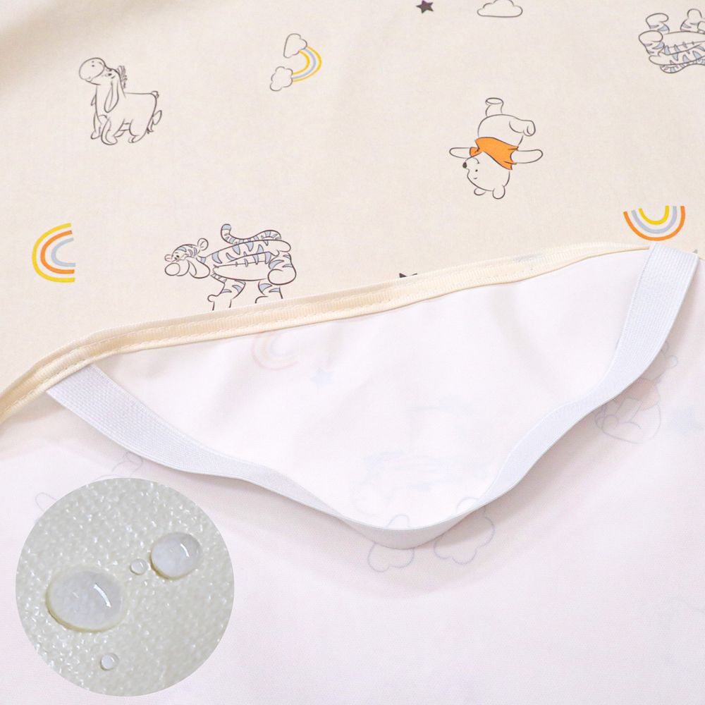 プー＆フレンズ 防水 コットカバー 吸水加工 ネームタグ付き 選べる3サイズ NZ3225-Q/R/S