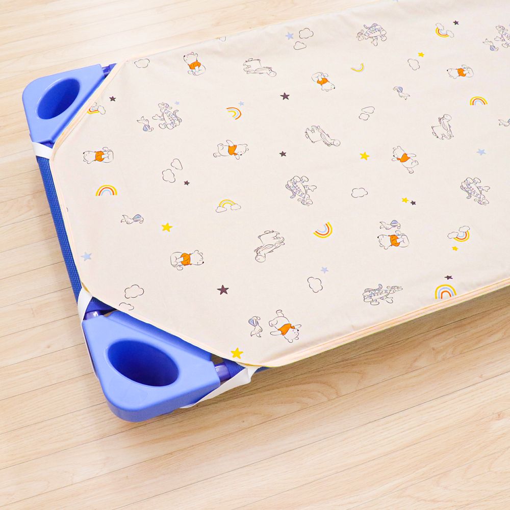 プー＆フレンズ 防水 コットカバー 吸水加工 ネームタグ付き 選べる3サイズ NZ3225-Q/R/S