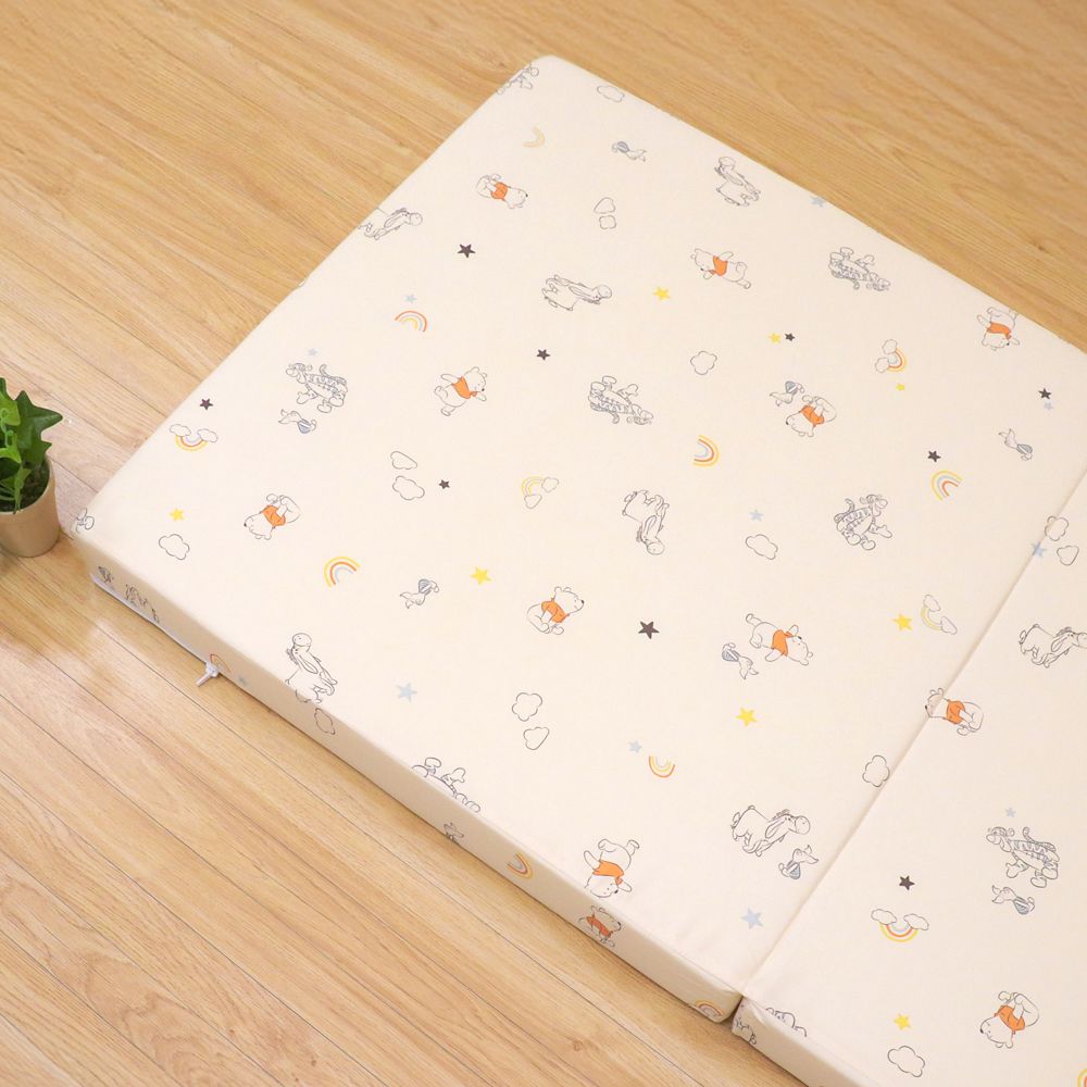 プー＆フレンズ 固わた敷き布団  ベビー敷き布団 ベビーベッド用マットレス 選べる2サイズ NZ3225-V/W