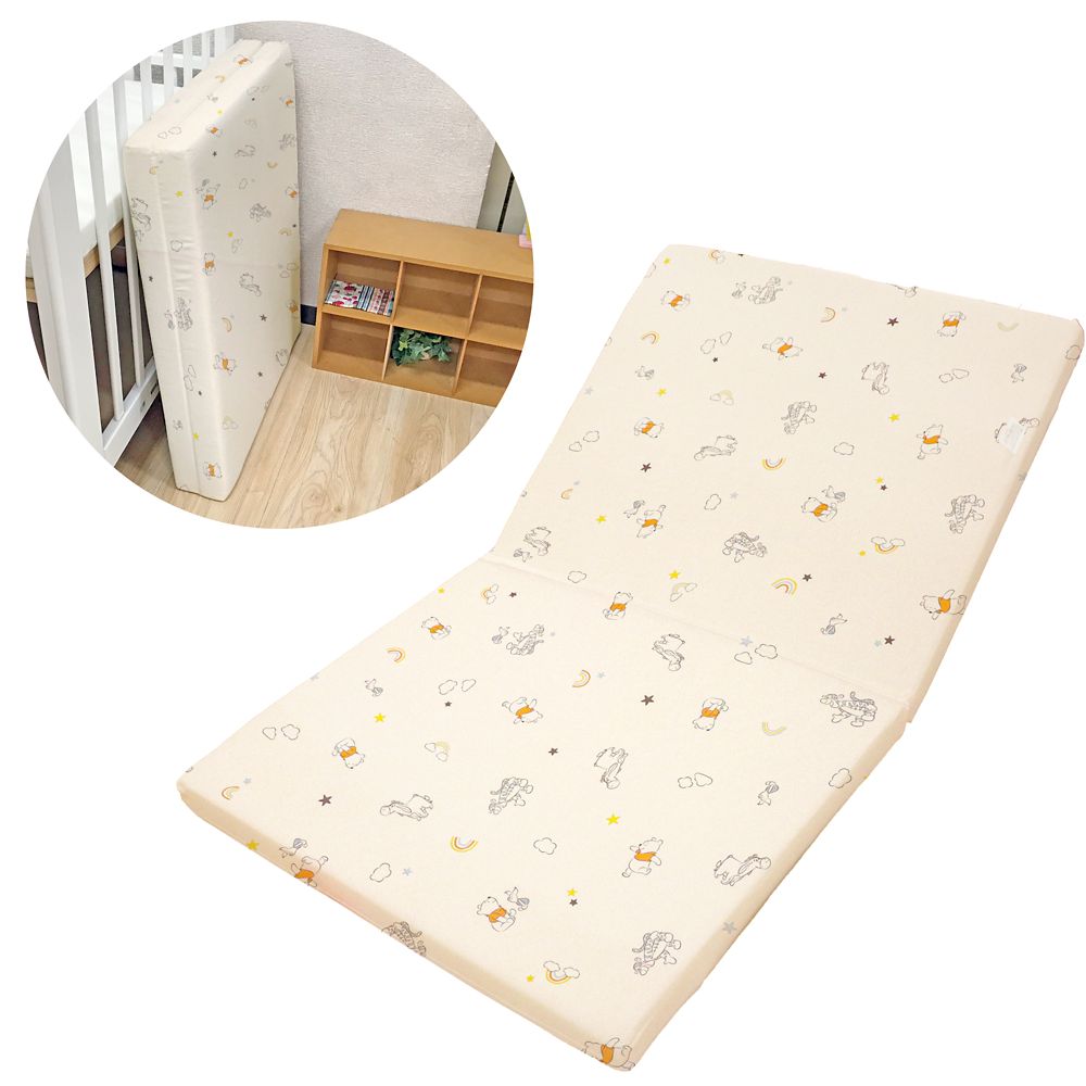 プー＆フレンズ 固わた敷き布団  ベビー敷き布団 ベビーベッド用マットレス 選べる2サイズ NZ3225-V/W