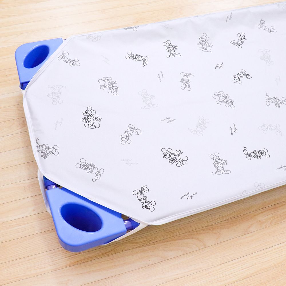 ミッキーマウス 防水 コットカバー 吸水加工 ネームタグ付き 選べる3サイズ NZ3227-Q/R/S