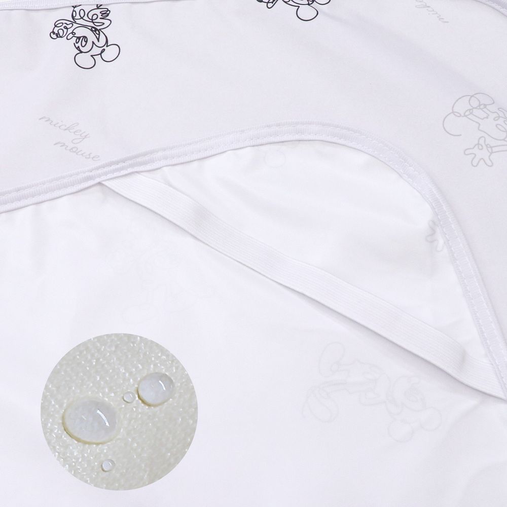 ミッキーマウス 防水シーツ 選べる3サイズ 吸水加工 NZ3227-X/Y/Z