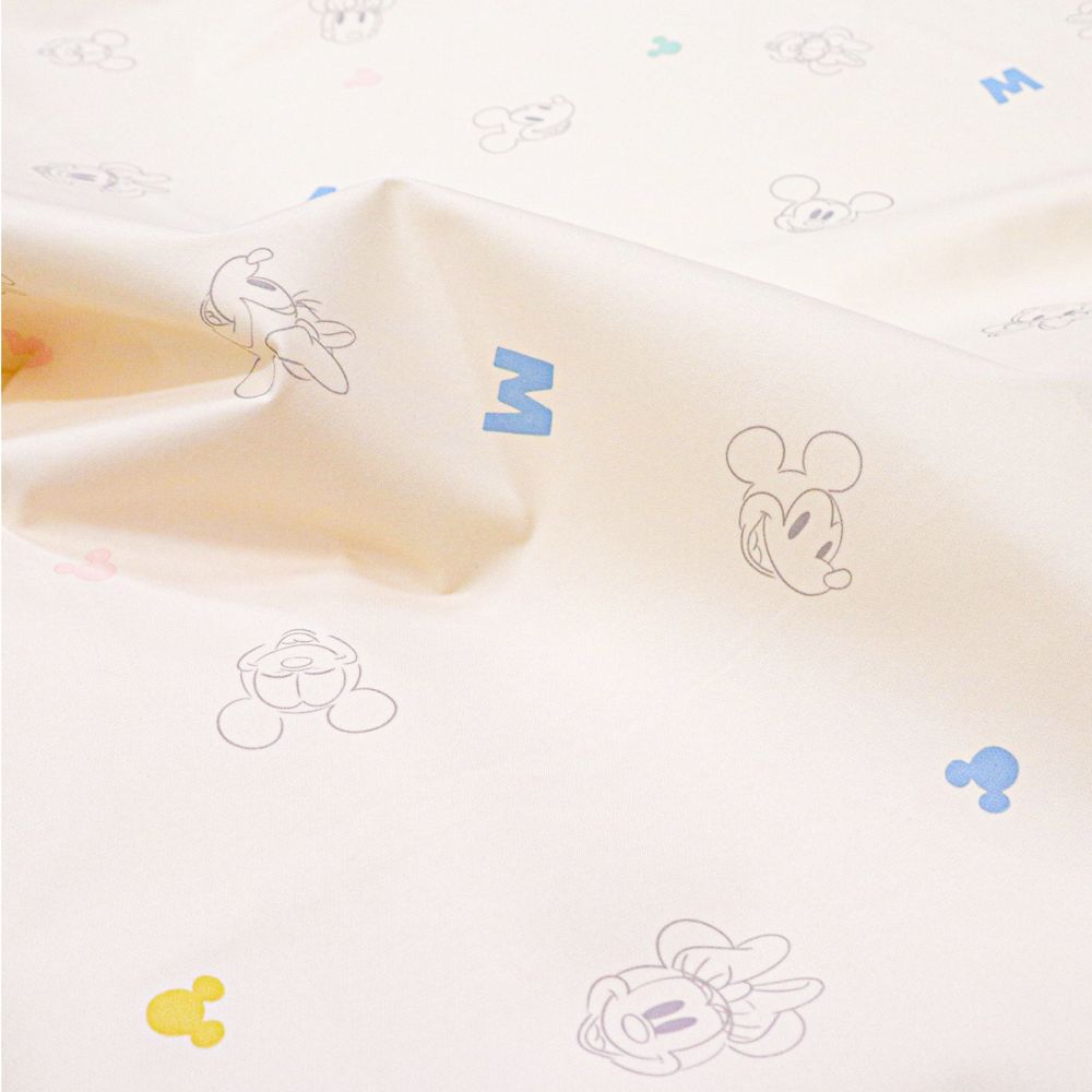 ミッキー＆ミニー 固わた敷き布団 4点セット マットレス 防水シーツ キルトパッド シーツ 選べる2サイズ NZ3226-VS/WS