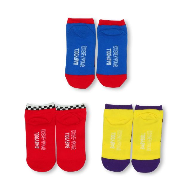 【ベビードール】カーズ スニーカーソックスセット 5015 os23