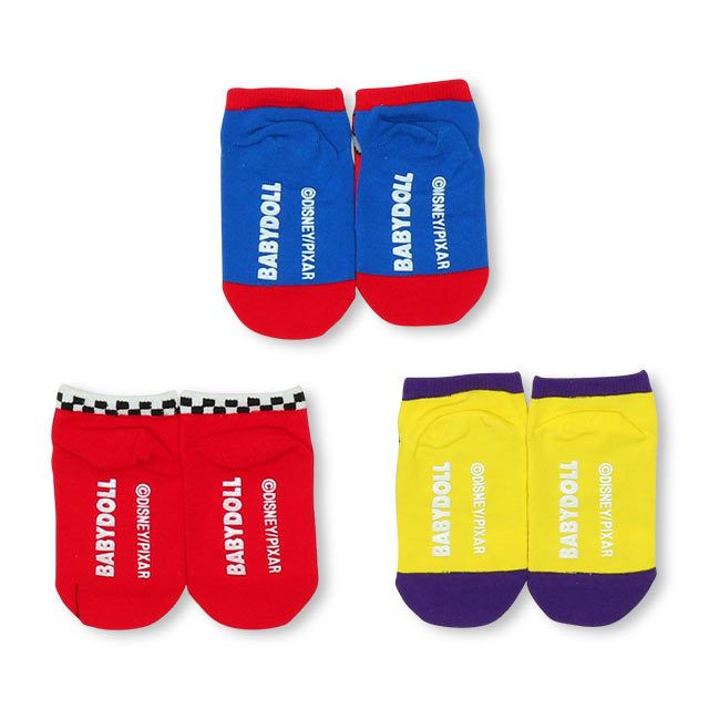【ベビードール】カーズ スニーカーソックスセット 5015 os23